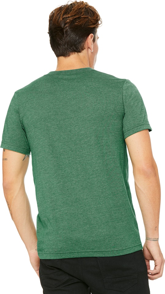 Download Bella + Canvas 3005 Deep Teal Unisex Jersey Short-Sleeve V-Neck T-Shirt