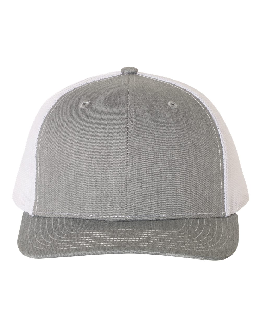 Gray and white store trucker hat