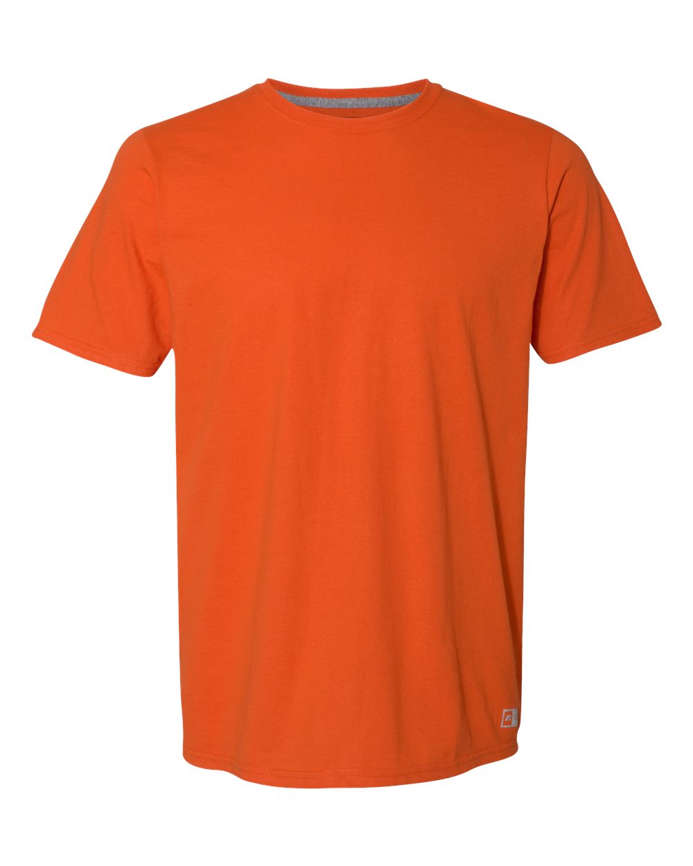 orange athletic shirt