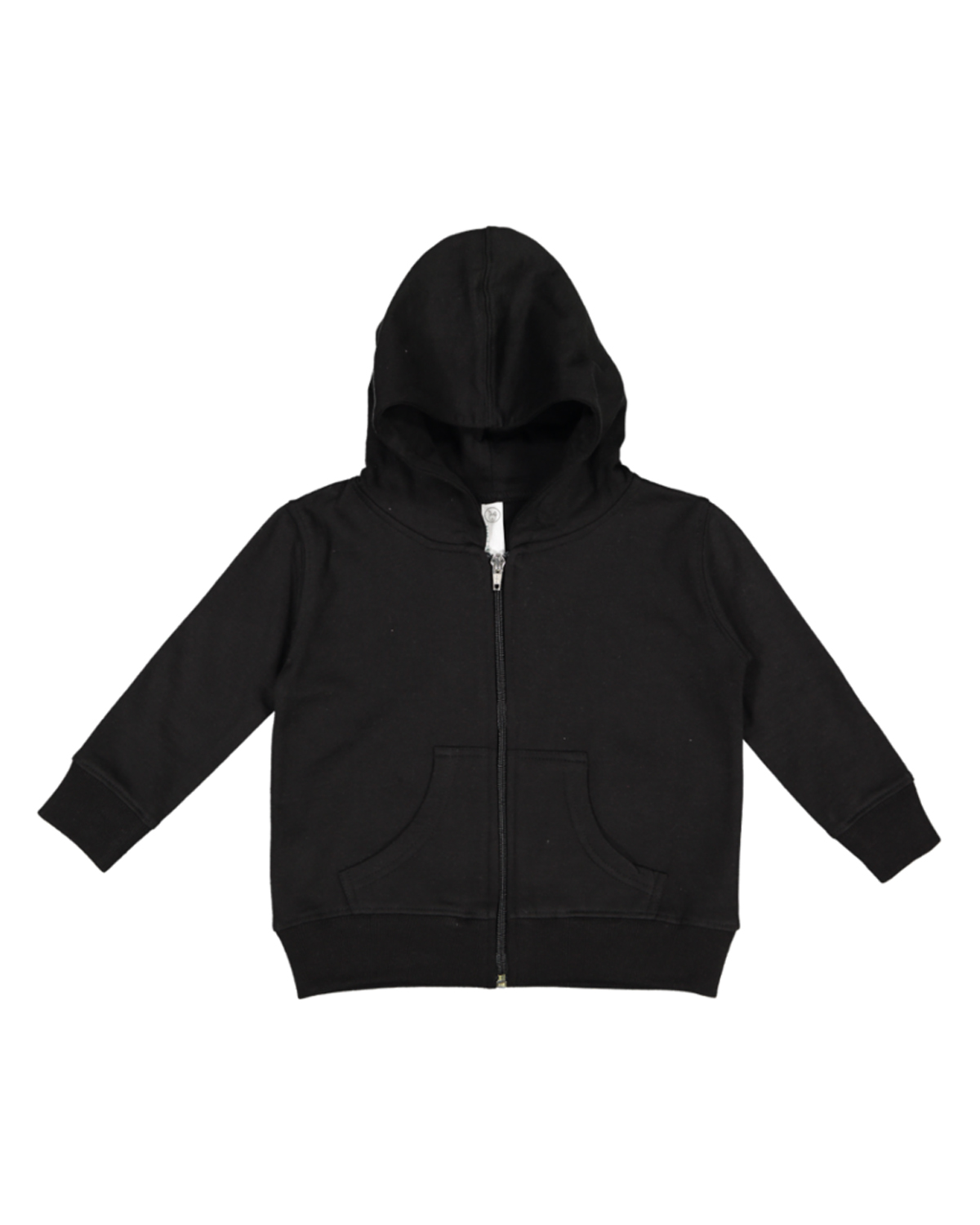 Black zip shop up hoodie toddler