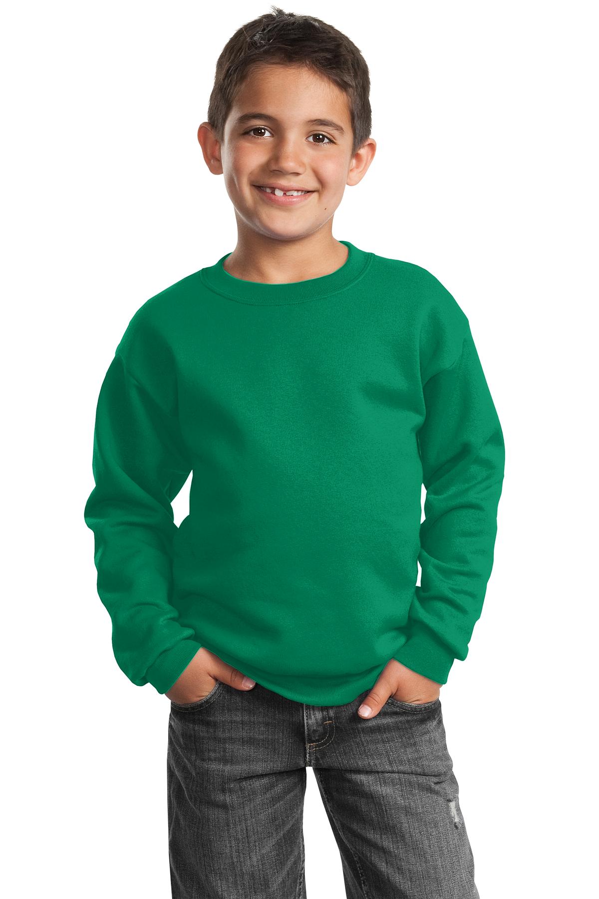Port & Company Pc90 Y Youth Core Fleece Crewneck Sweatshirt