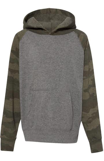 Independent Trading PRM15YSB Nickel Heather / Forest Camo