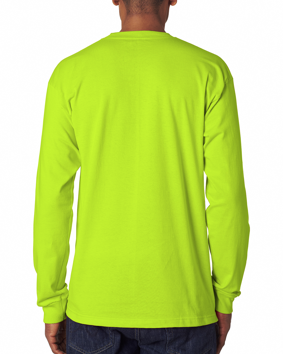 Lime green dri fit long best sale sleeve shirt