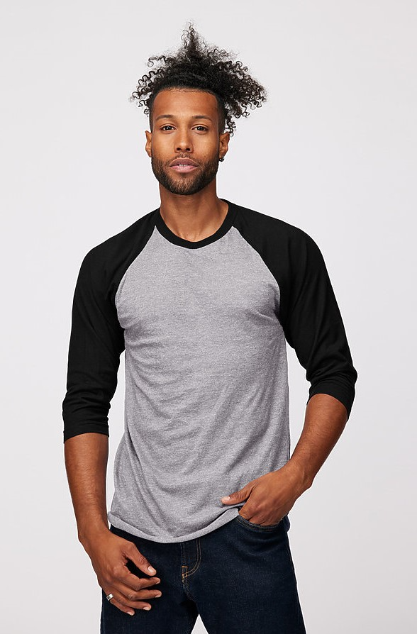 polyester baseball tee