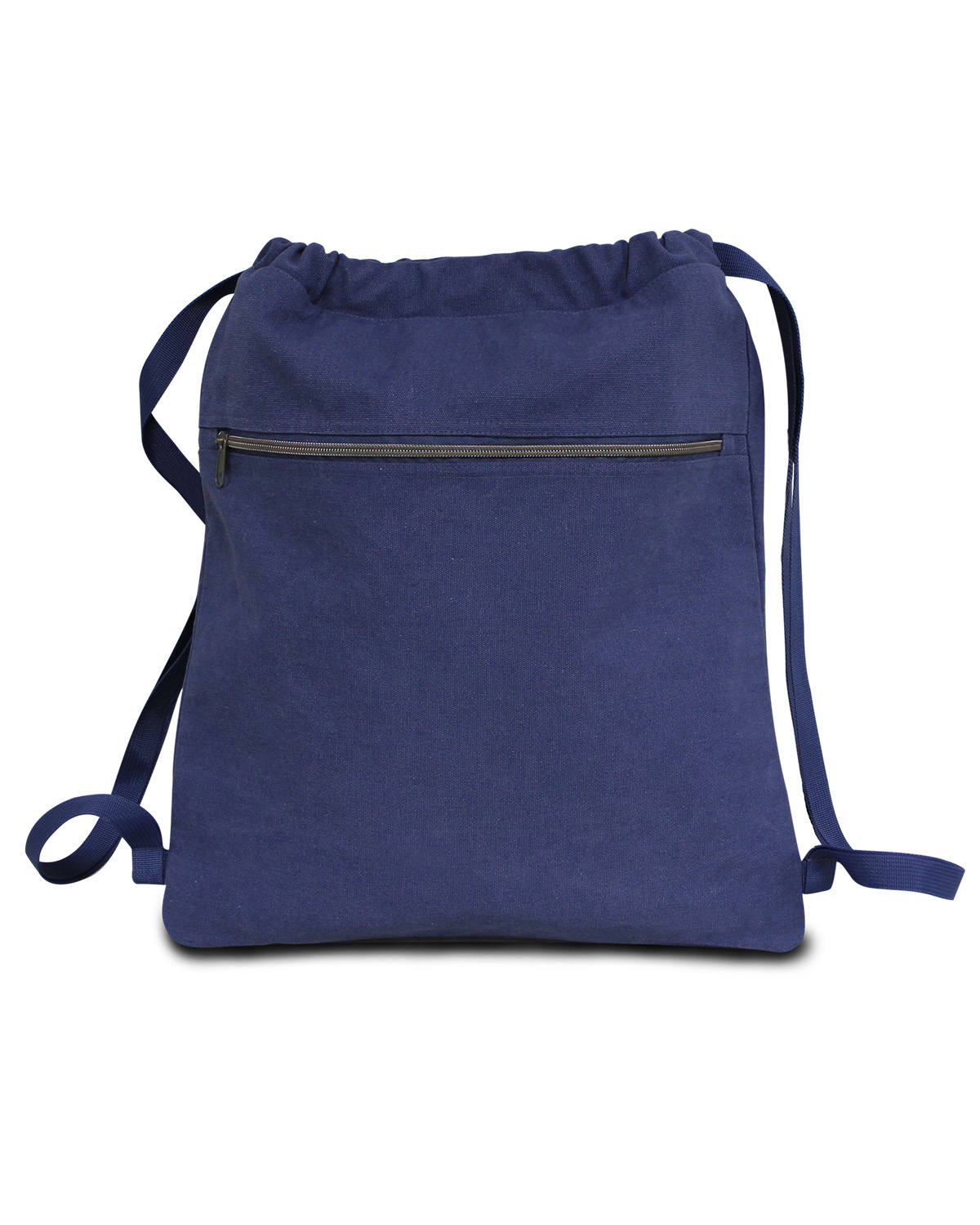 navy blue drawstring bags