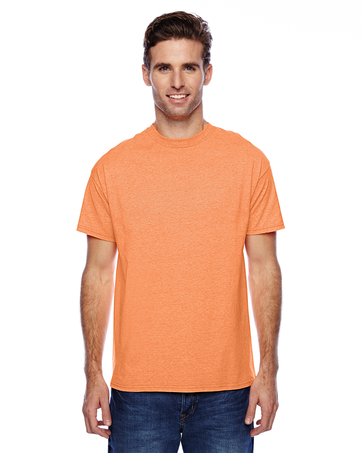 heather orange t shirt