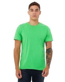 Bella Canvas 3001c Green Synthetic Shirt Jiffy Shirts | Jersey Unisex T