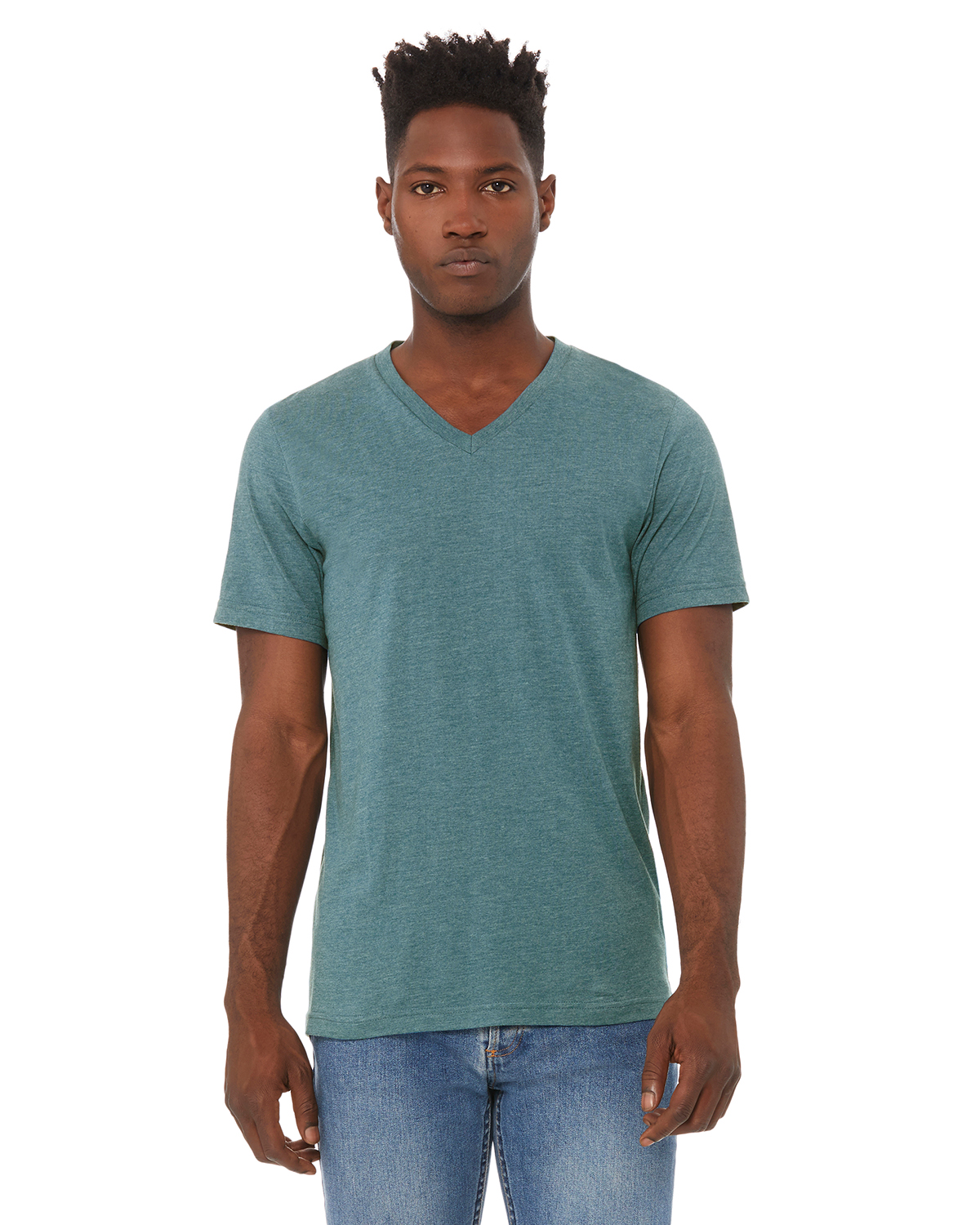bella canvas deep heather grey