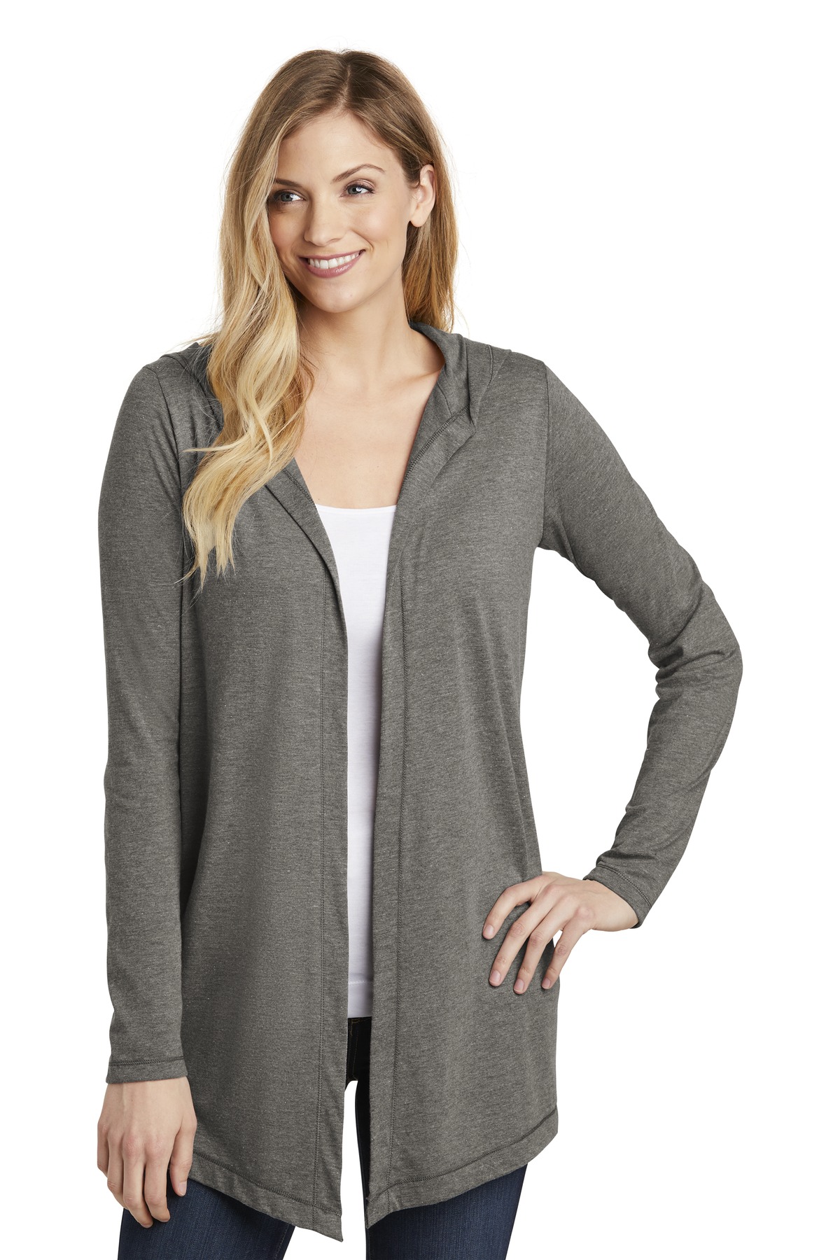ladies hooded cardigan