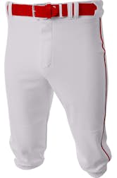 White / Scarlet