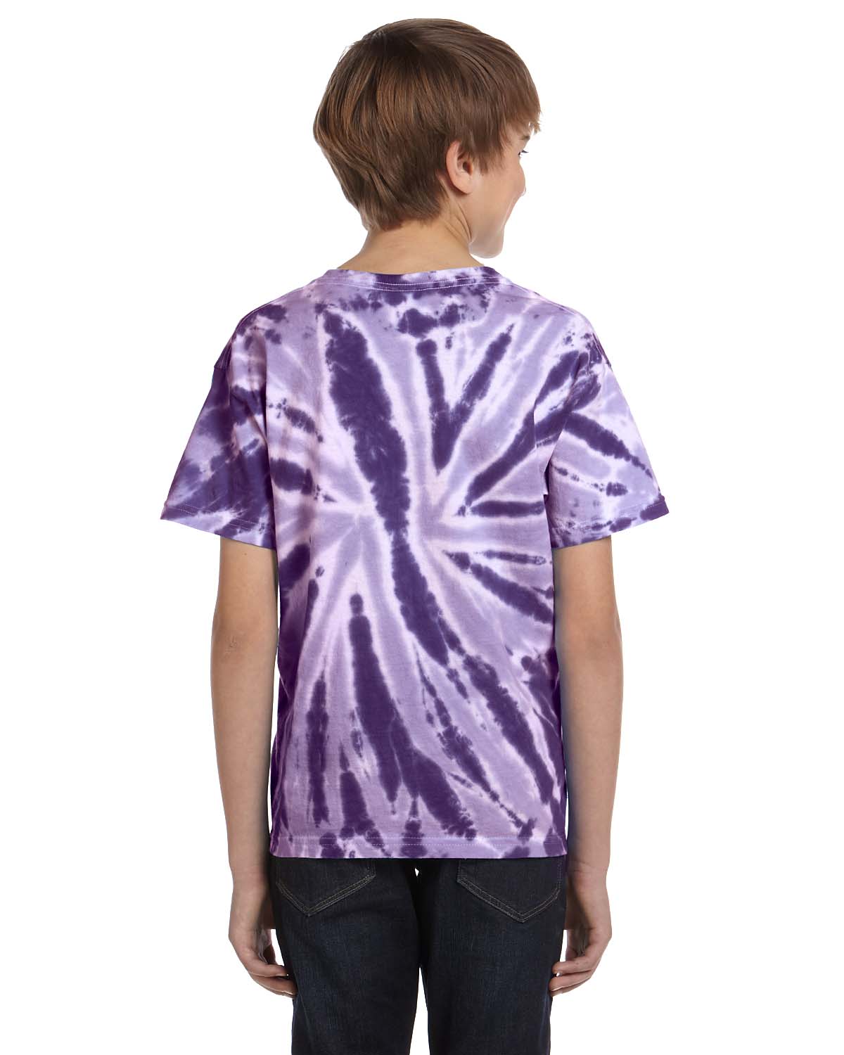 purple tie dyed t shirt jiffy shirt