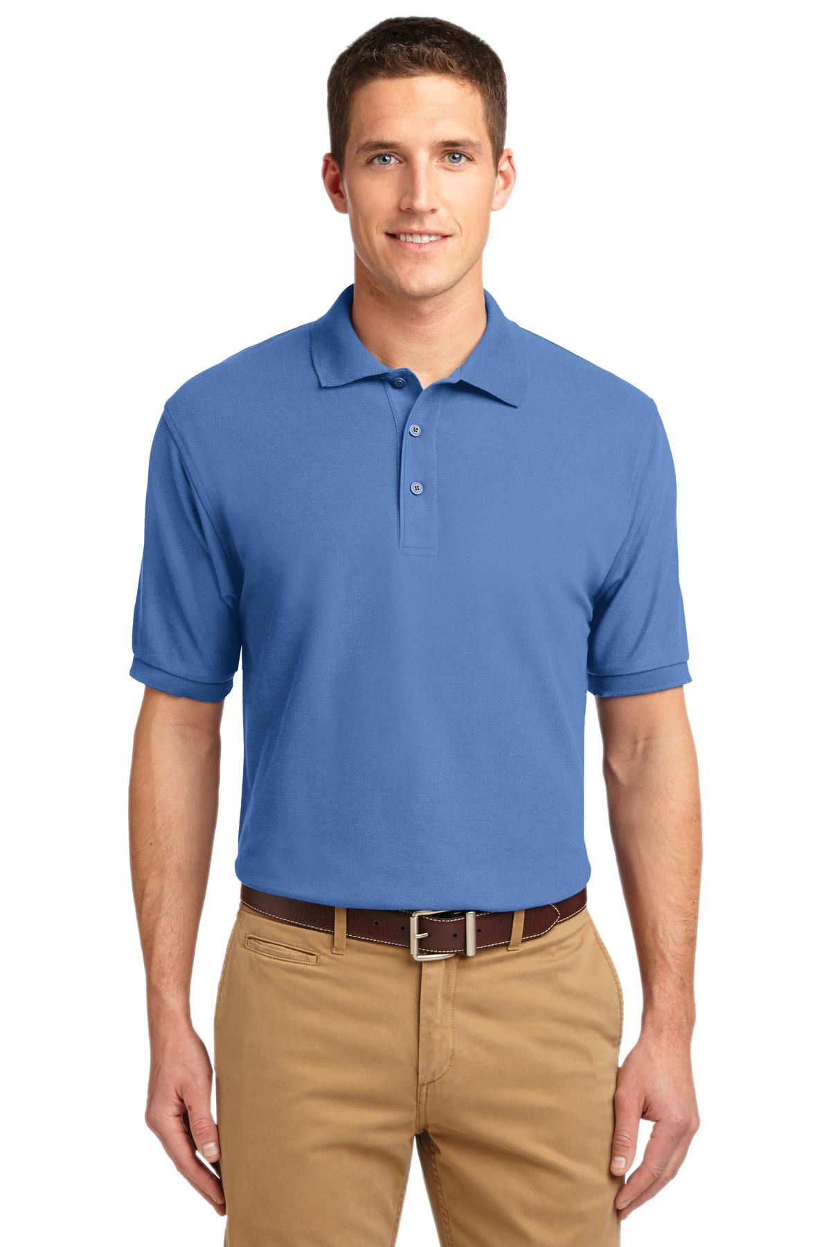 Port Authority Men Extended Size Silk Touch Polo