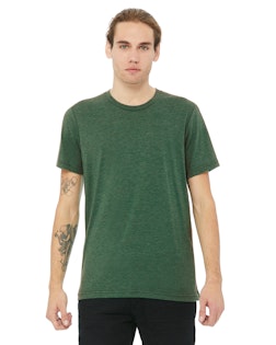Download Bella + Canvas 3413C Grass Green Triblend Unisex Triblend T-Shirt