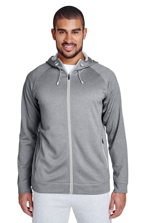 Team 365 TT38 Athletic Heather/Sport Silver