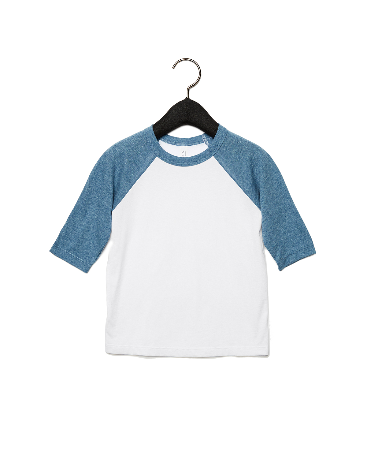Bella Canvas 3200 T 3/4 Jiffy Shirts Baseball Sleeve Toddler T Shirt 