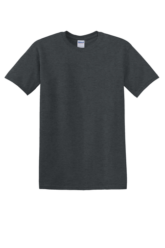 dark gray gildan shirt
