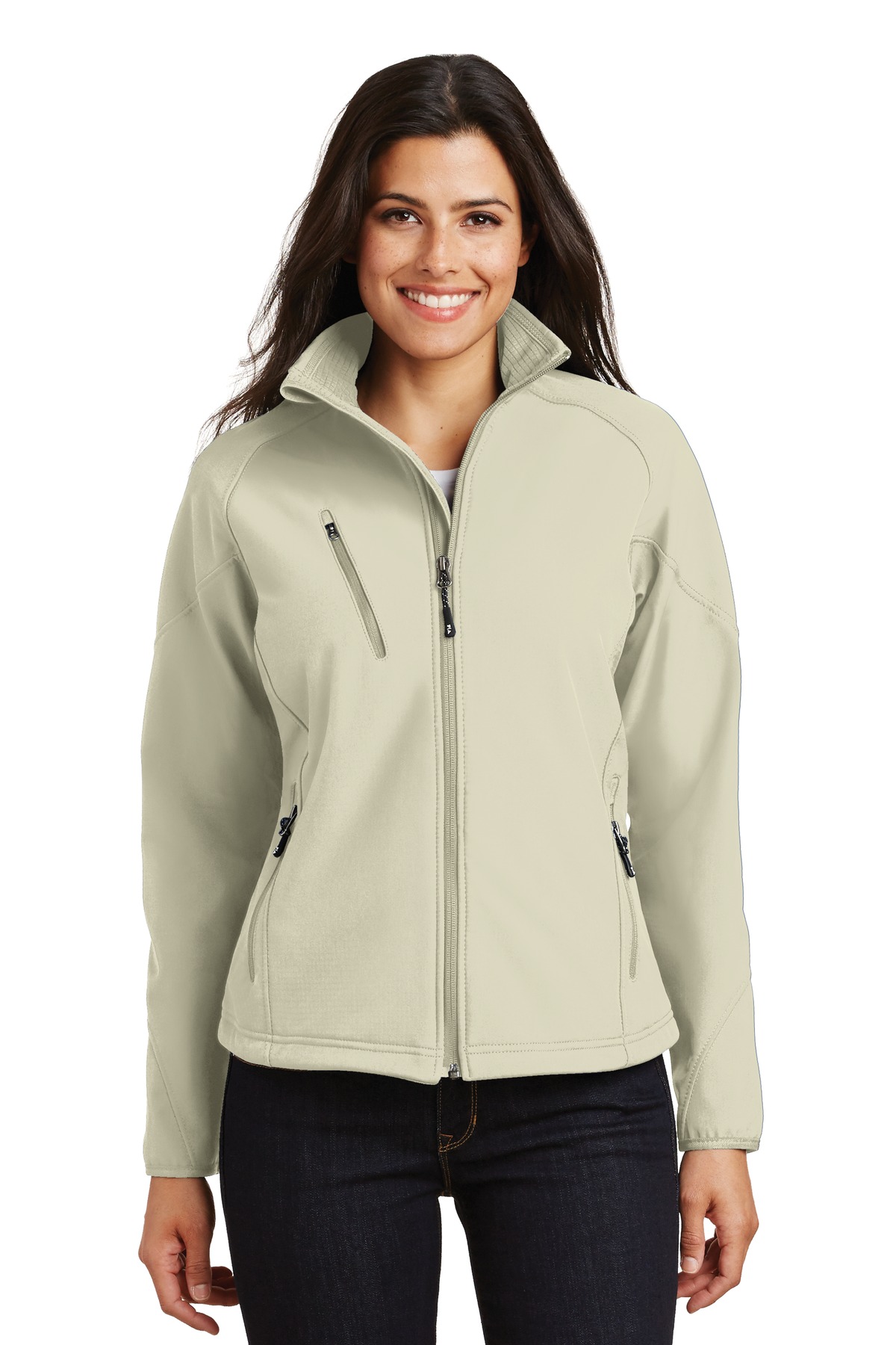 Port Authority L705 Ladies Textured Soft Shell Jacket | Jiffy Shirts