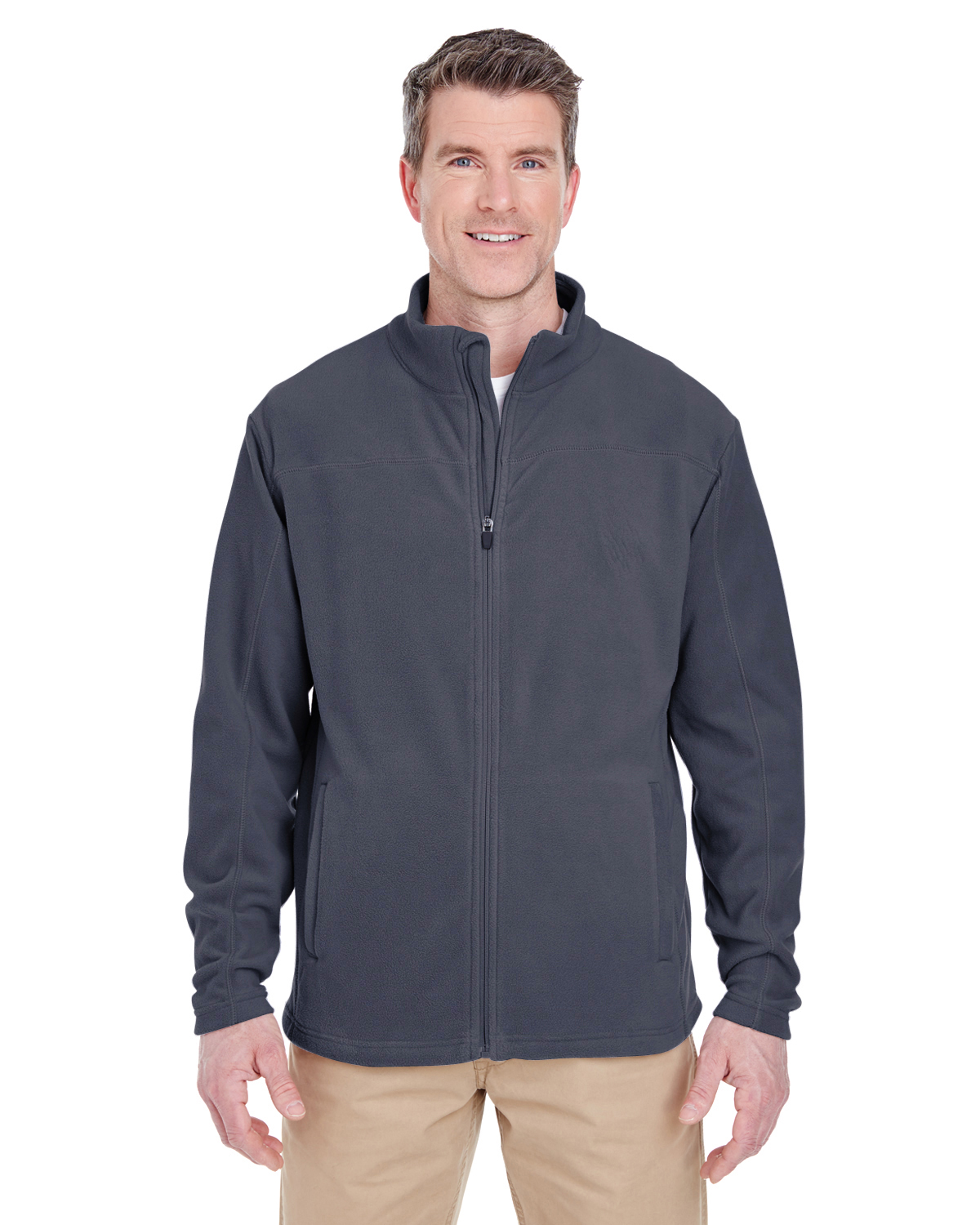 full zip microfleece