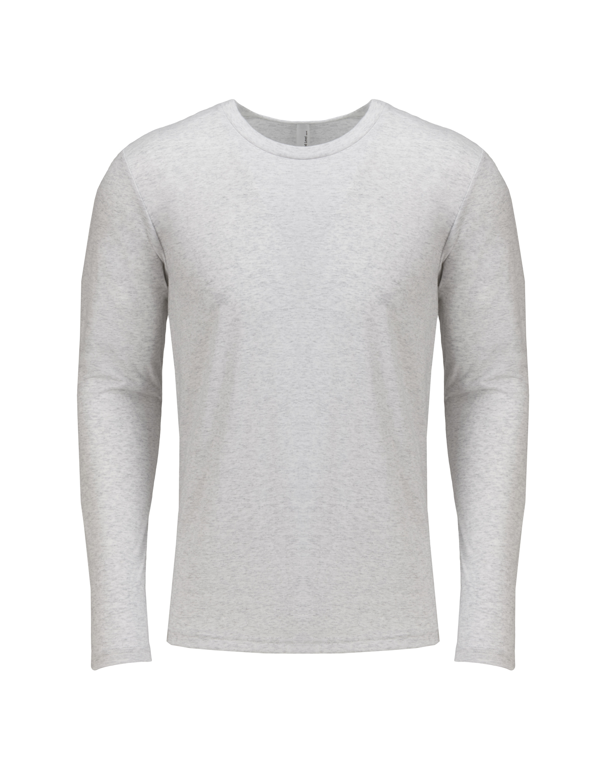 long sleeve white sweatshirt