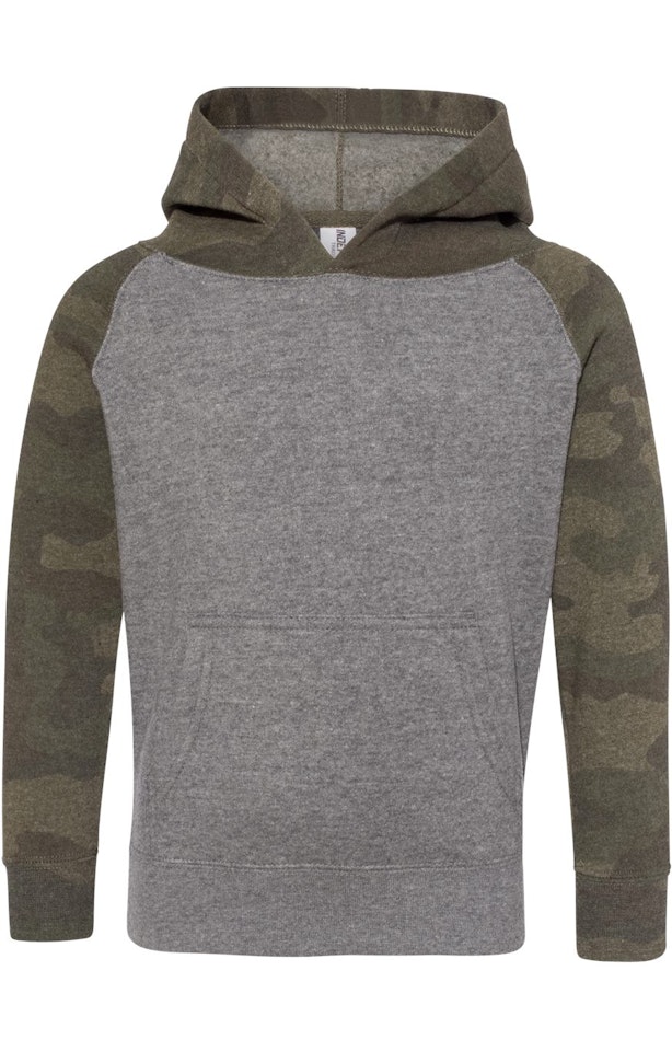 Independent Trading PRM10TSB Nickel Heather / Forest Camo