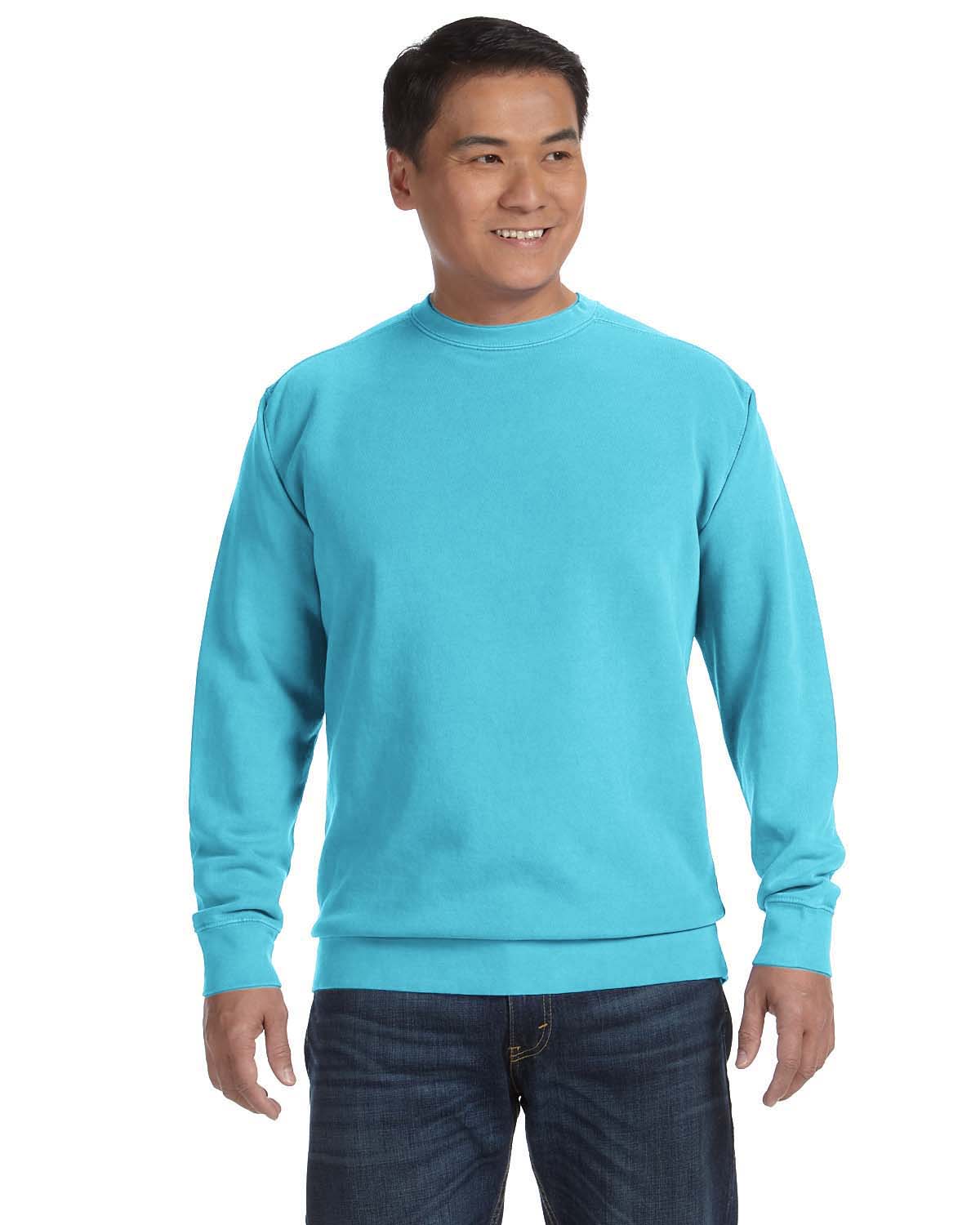 comfort colors crewneck sweatshirt sizing