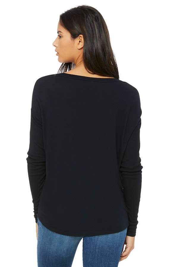 Download Bella + Canvas 8852 Ladies' Flowy Long-Sleeve T-Shirt with ...