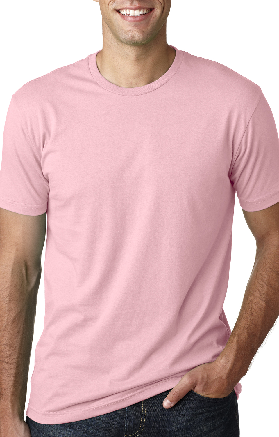 3600 Light Pink Unisex Cotton T-Shirt