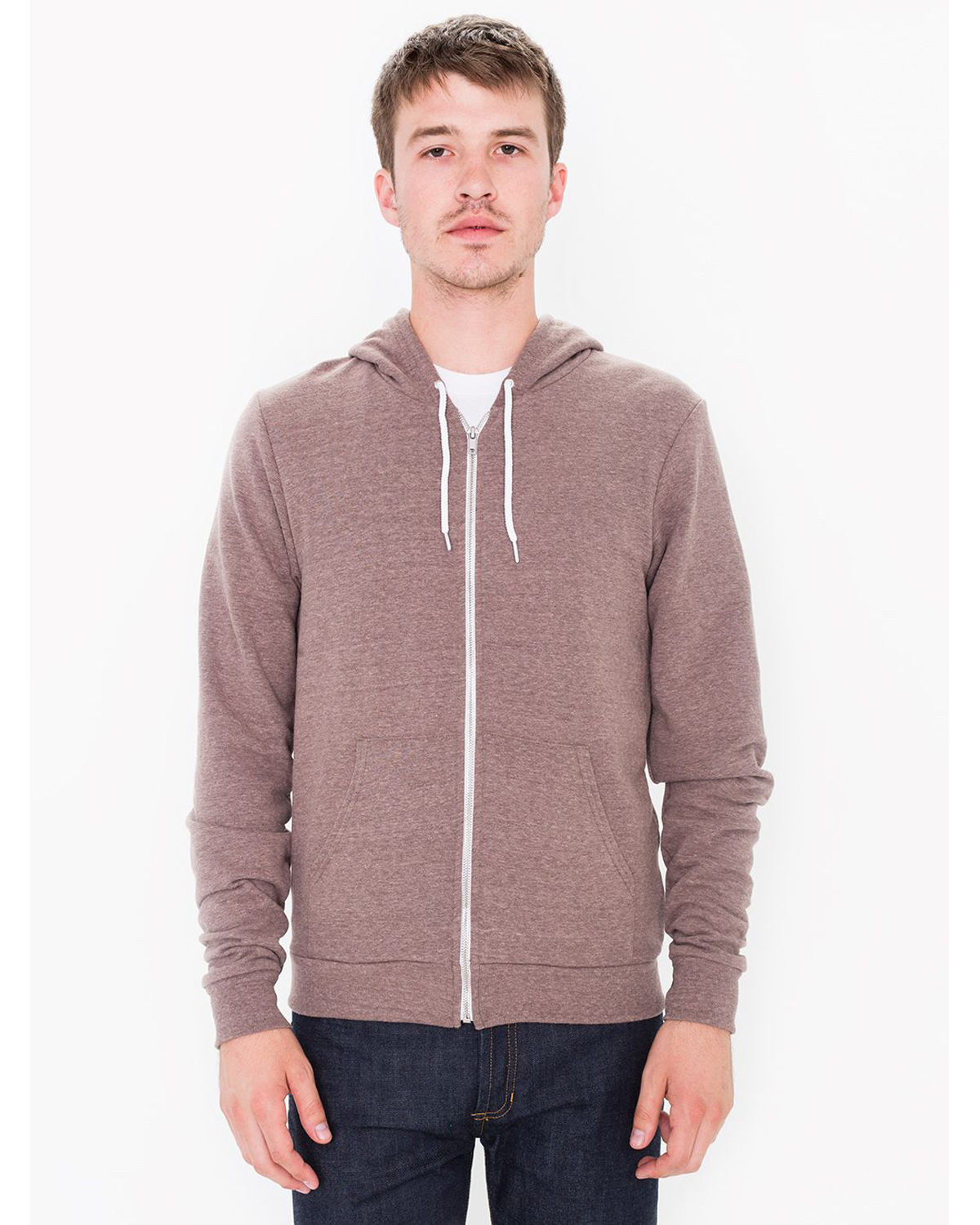 american apparel tri blend hoodie