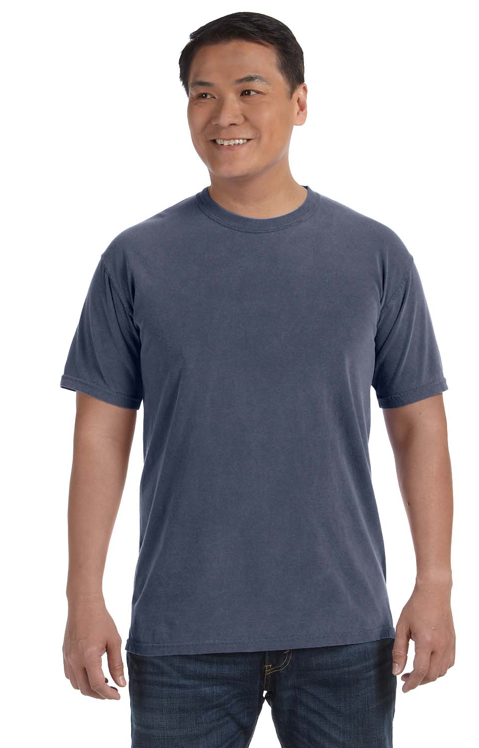 Regular Fit Mens Plain Stylish Denim T Shirt, Size: M-XXXL at Rs 240/piece  in Delhi