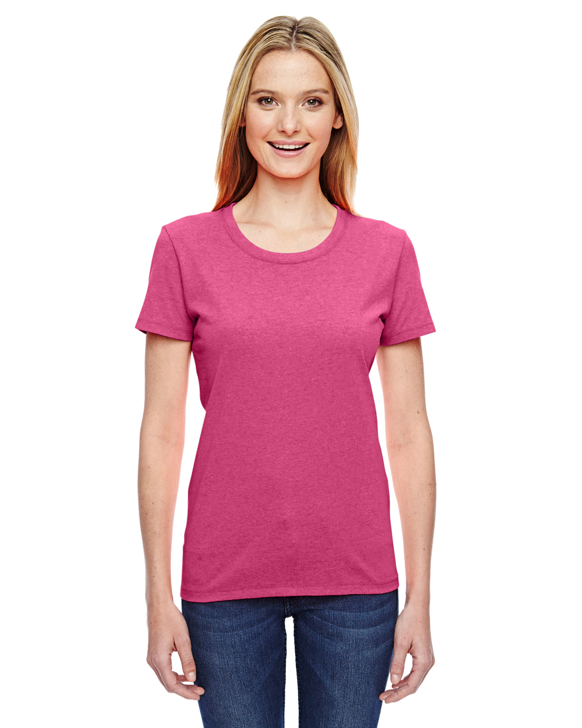 Port Authority Womens Performance Pique Polo Shirt/_Raspberry Pink
