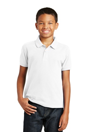 Port Authority Y100 Youth Core Classic Pique Polo | Jiffy Shirts