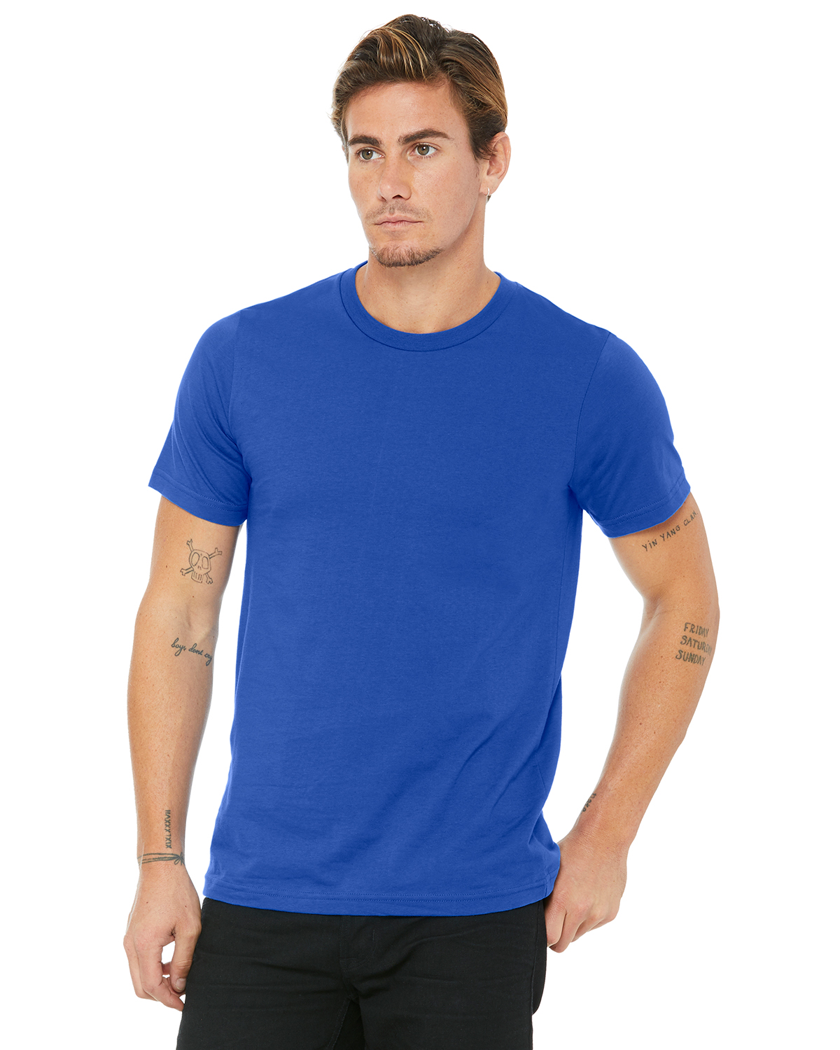 royal blue bella canvas shirt