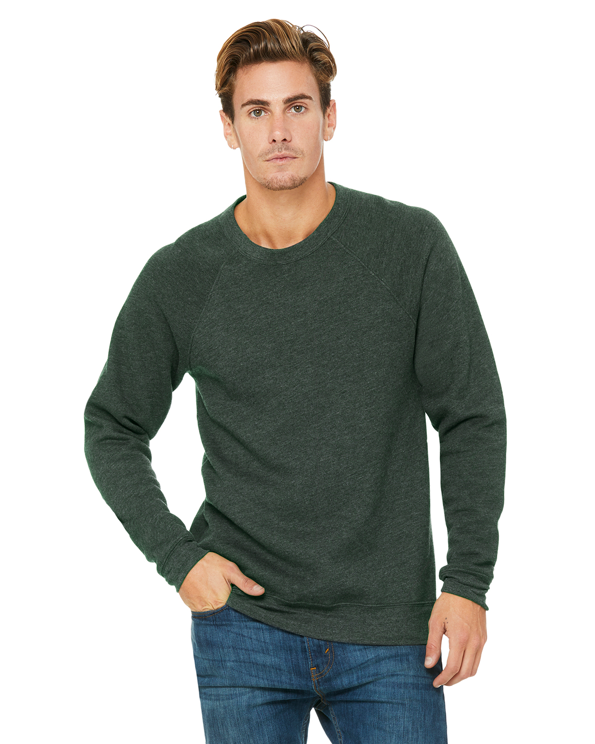 Unisex Sponge Fleece Raglan Sweatshirt