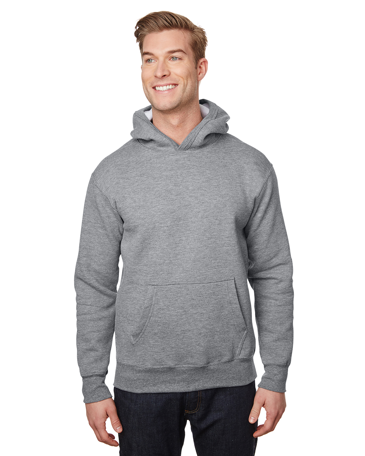 gildan graphite heather hoodie