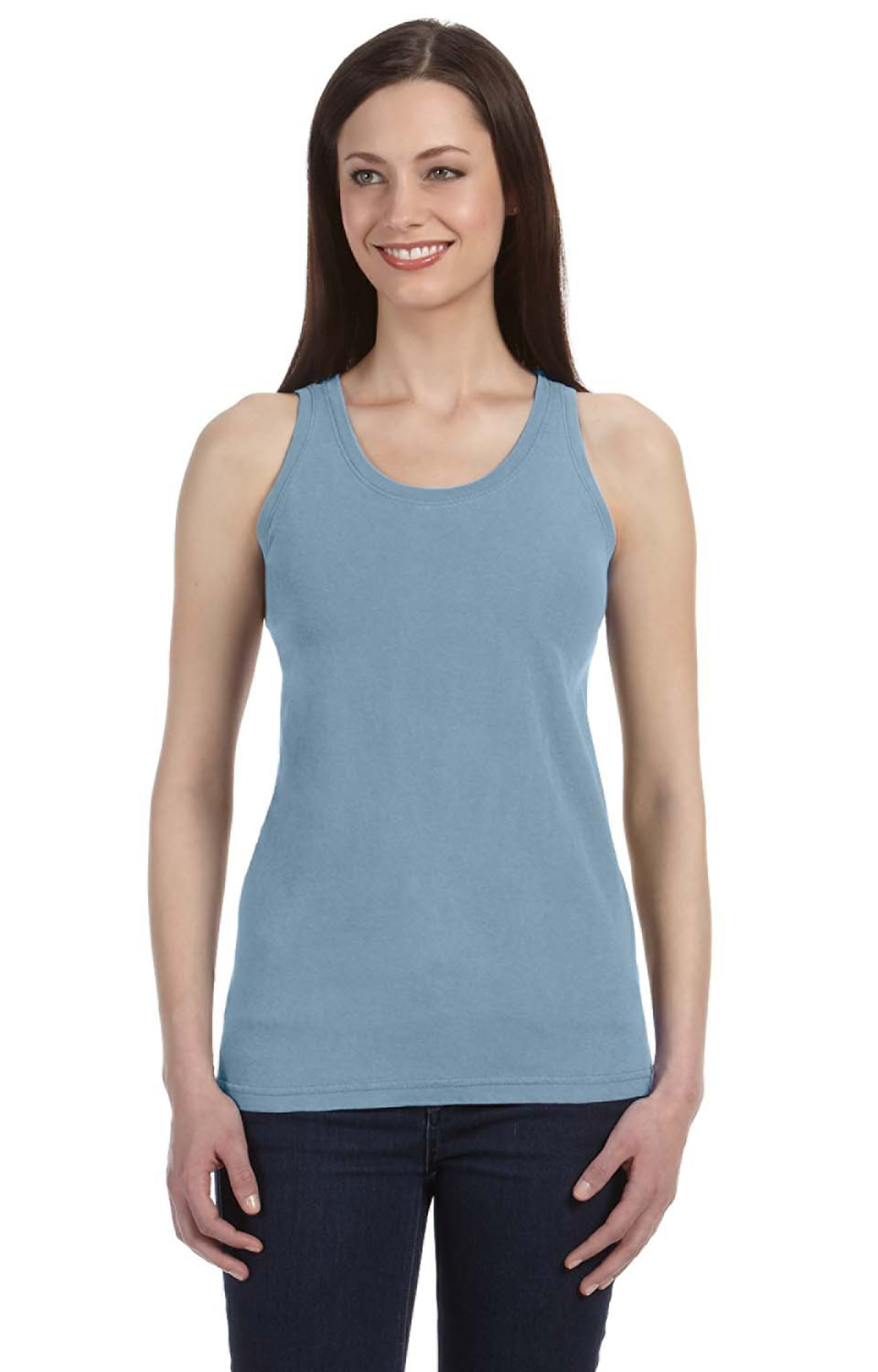 Comfort Colors C4056 Women S 5 4 Oz Ringspun Garment Dyed Tank