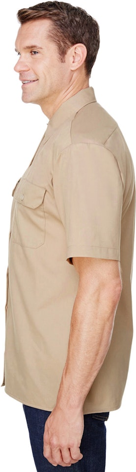 Dickies Ws675 Men's Flex Relaxed Fit Short Sleeve Twill Work Shirt
