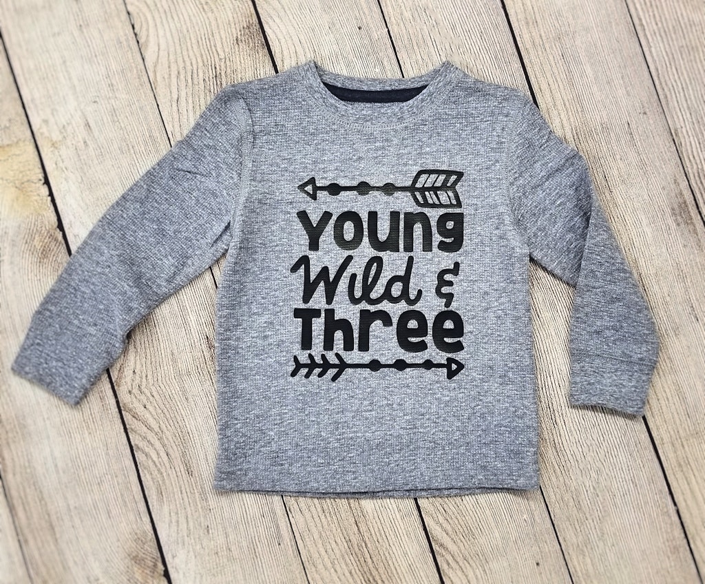Youth & Toddler Long Sleeve Tee Yeti - Pepper
