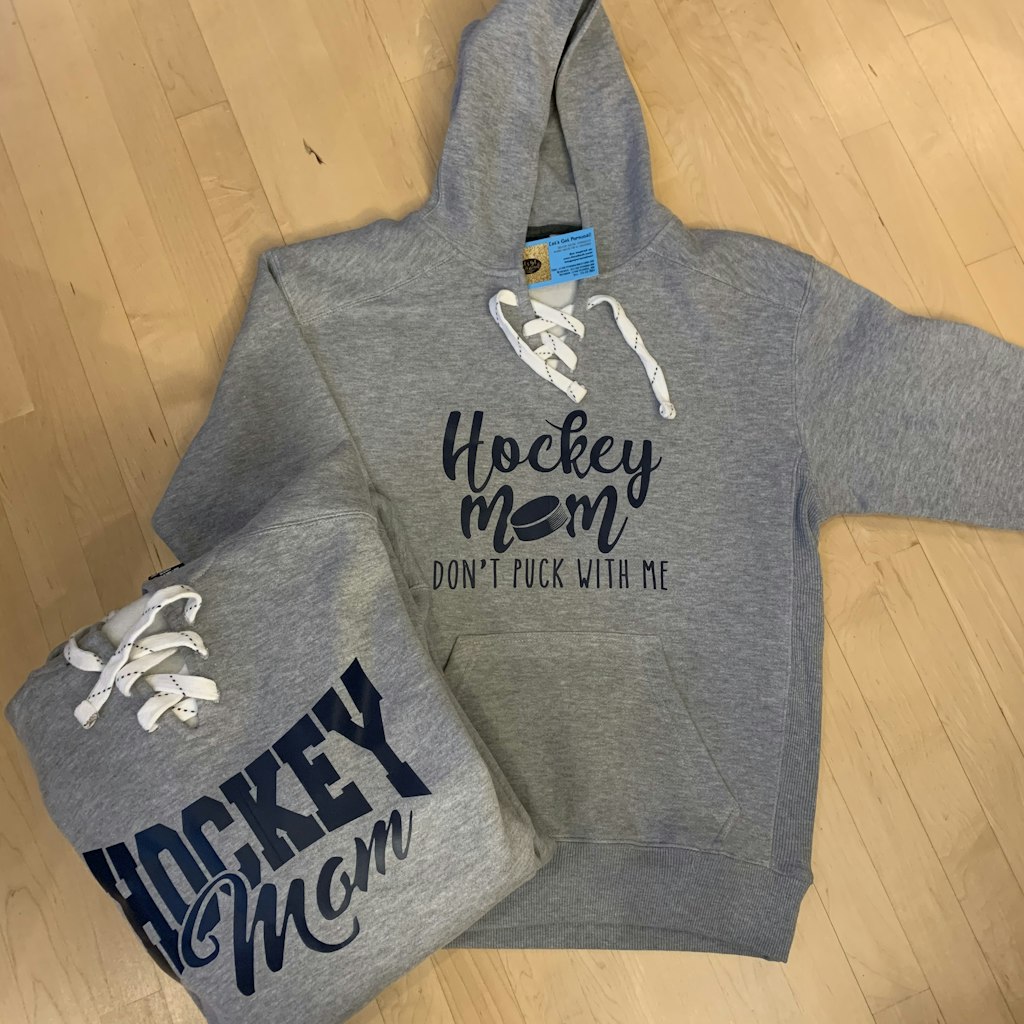 Toledo Walleye Hockey Laced Navy Blue Hoodie J America Sweatshirt Size Large
