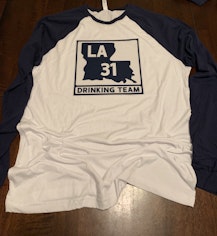 Bella + Canvas 3000C Men's Jersey Long-Sleeve Baseball T-Shirt